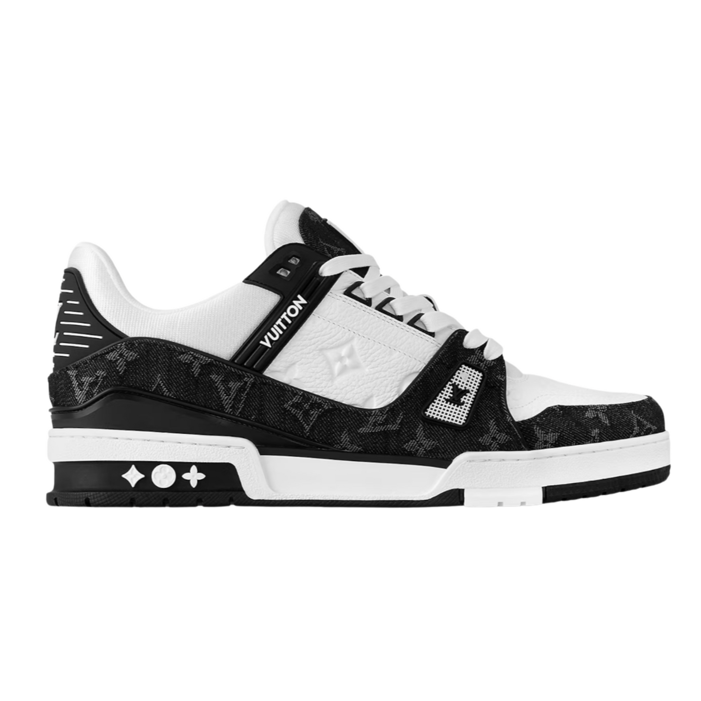 Louis Vuitton Trainer Black White